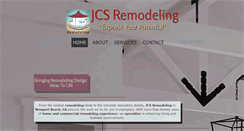 Desktop Screenshot of jcsremodeling.com